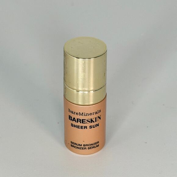 BareMinerals BareSkin Sheer Sun Serum Liquid Bronzer Travel .1 fl oz 3 ml New - Picture 1 of 4